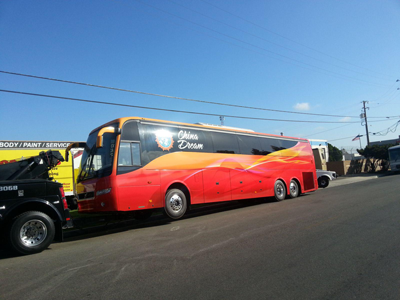 日本到上海外高橋電動(dòng)大巴進(jìn)口報(bào)關(guān)代理汽車(chē)服務(wù)案例